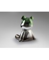 OSITO- FIGURA -GRIS/VERDE